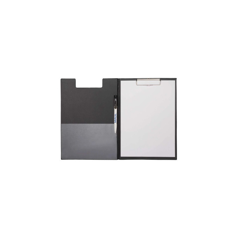 PLAQUE A PINCE A4 DOUBLE MAUL NOIR