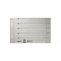 INTERCAL. A4 DECOUP. CART. TRAVERS ONGL. GRIS 100PCS LEITZ