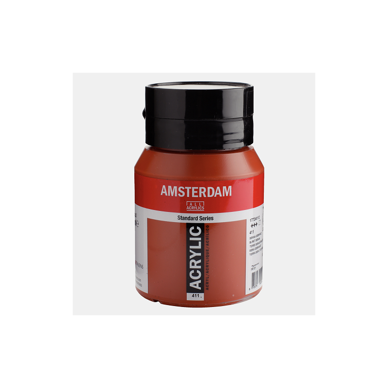 COULEUR ACRYLIC 500ML N°411 TERRE DE SIENNE