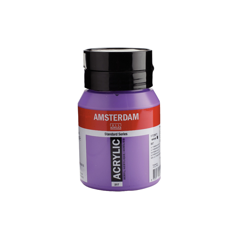 COULEUR ACRYLIC 500ML N°507 OUTREMER VIOLET