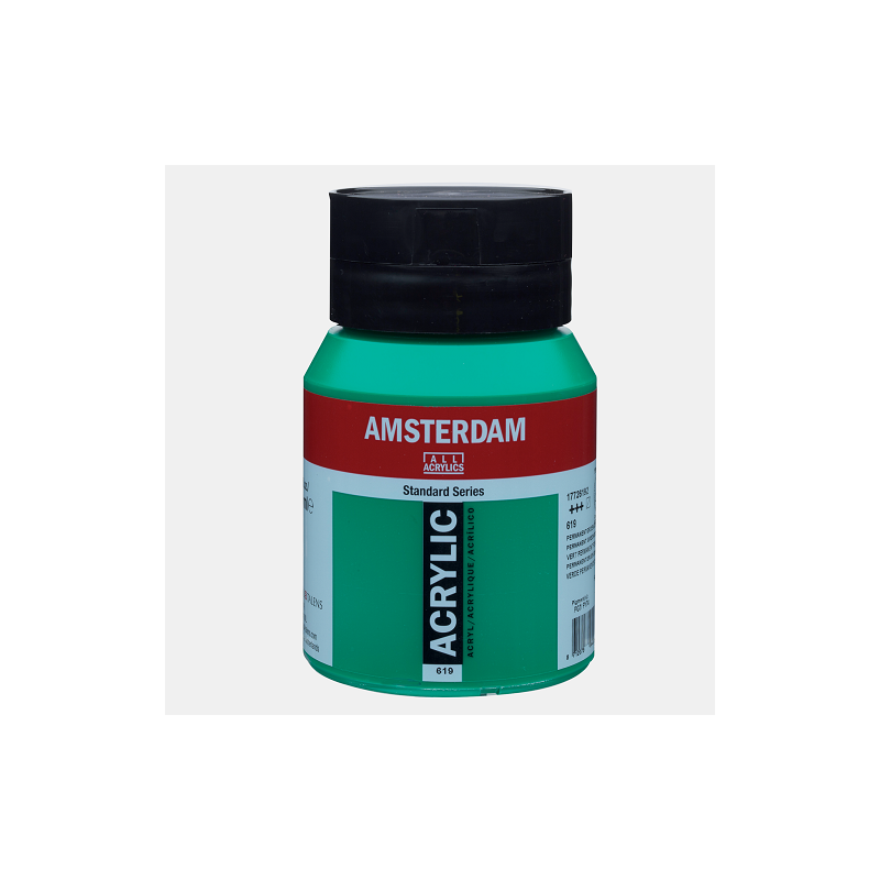 COULEUR ACRYLIC 500ML N°619 VERT FONCE