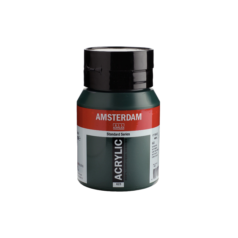 COULEUR ACRYLIC 500ML N°623 VERT DE VESSIE
