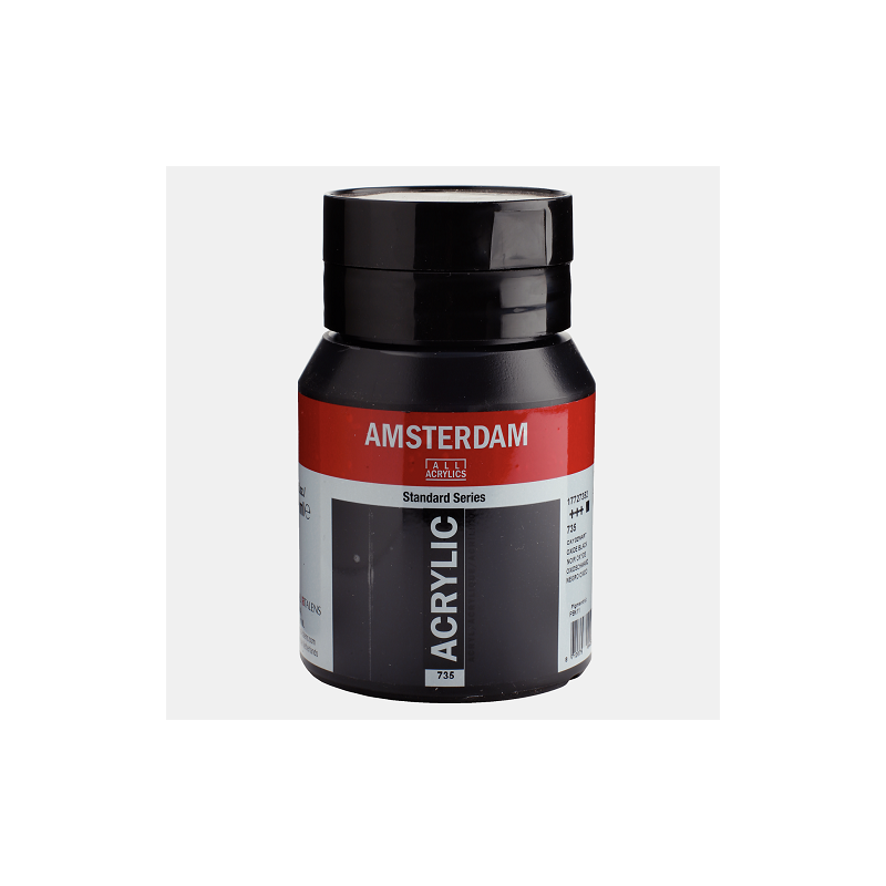 COULEUR ACRYLIC 500ML N°735 NOIR