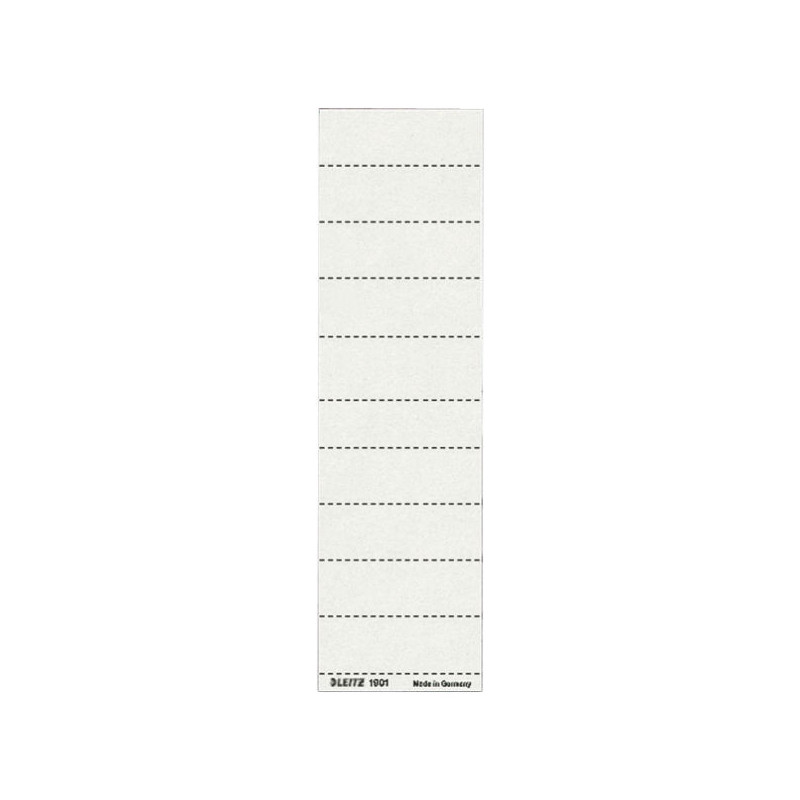 ETIQUETTE LEITZ BLANC EN POCH.100PCS