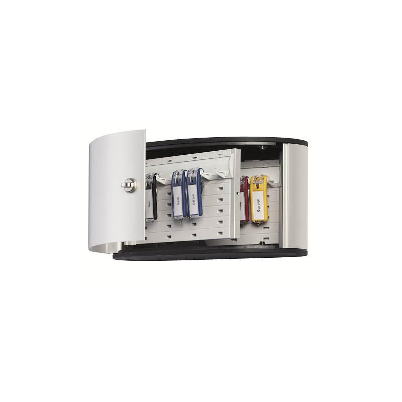 ARMOIRE A CLES DURABLE 12PCS ARGENT MET.