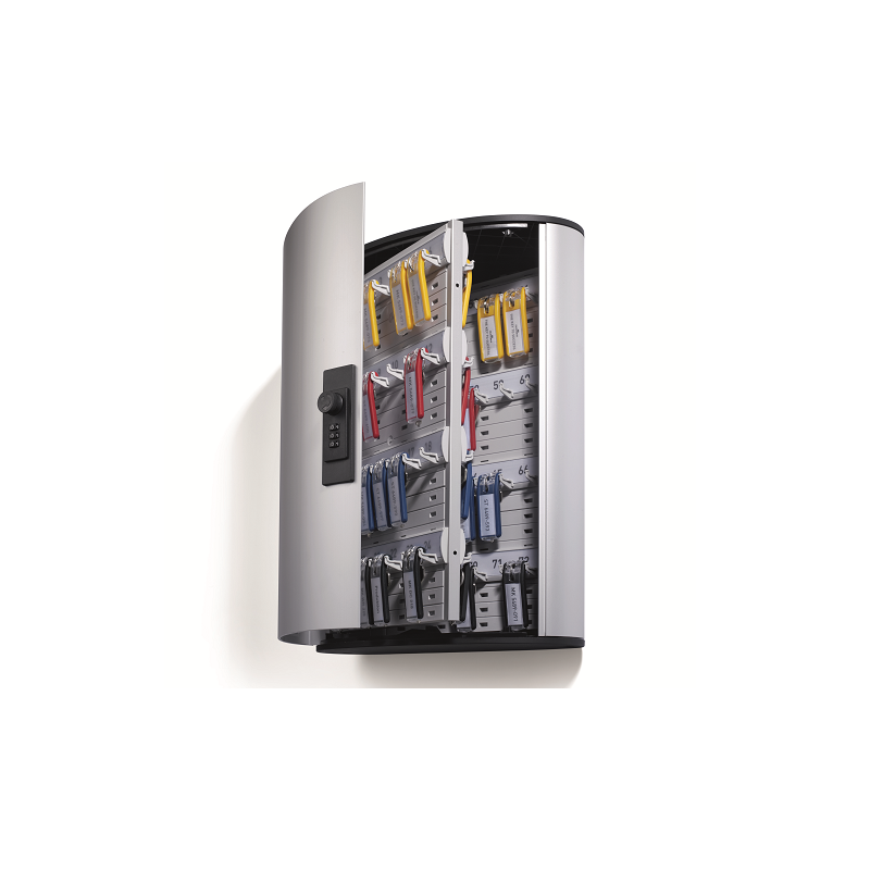 ARMOIRE A CLES DURABLE CODE 72PCS ARGENT MET.