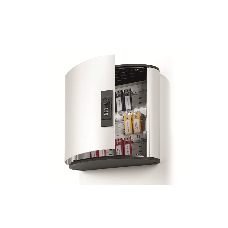 ARMOIRE A CLES DURABLE CODE 18PCS ARGENT MET.
