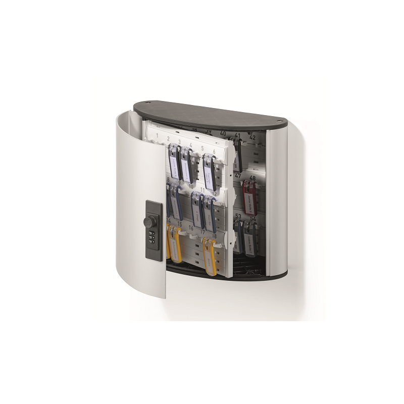 ARMOIRE A CLES DURABLE CODE 54PCS ARGENT MET.