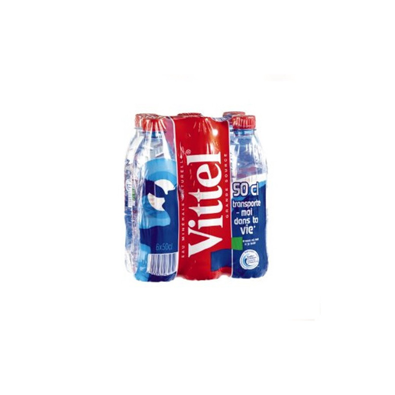 BOISSON EAU PLATE VITTEL 6X0,5L