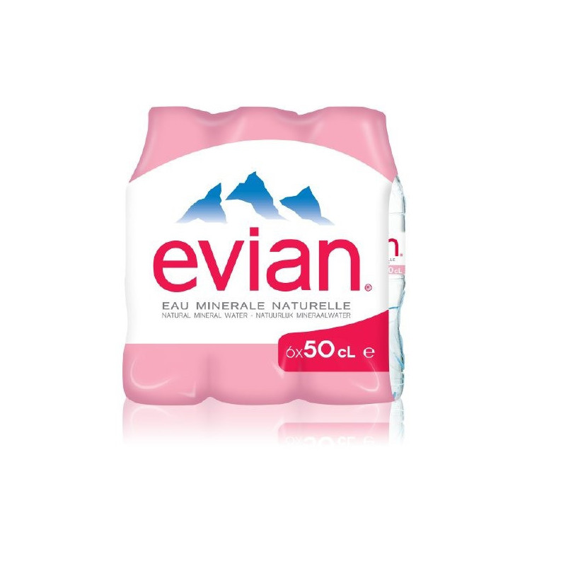 BOISSON EAU PLATE EVIAN 6X0,5L