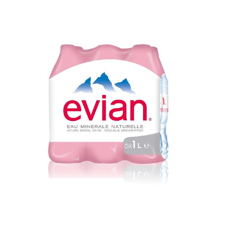 BOISSON EAU PLATE EVIAN 6X1L