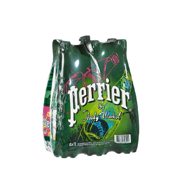 BOISSON EAU GAZEUSE PERRIER 6X1L