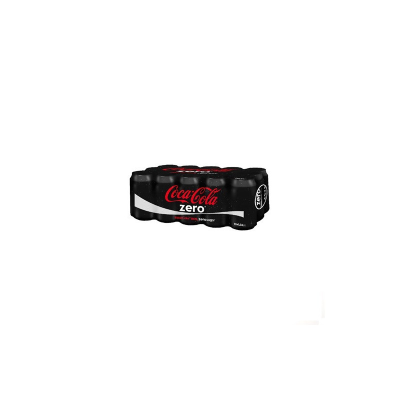 BOISSON COCA-COLA ZERO BOITE 15X0,33L