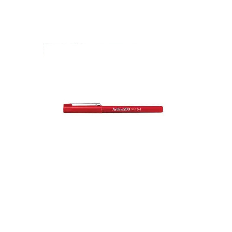FINELINER ARTLINE 200 ROUGE 0,4MM
