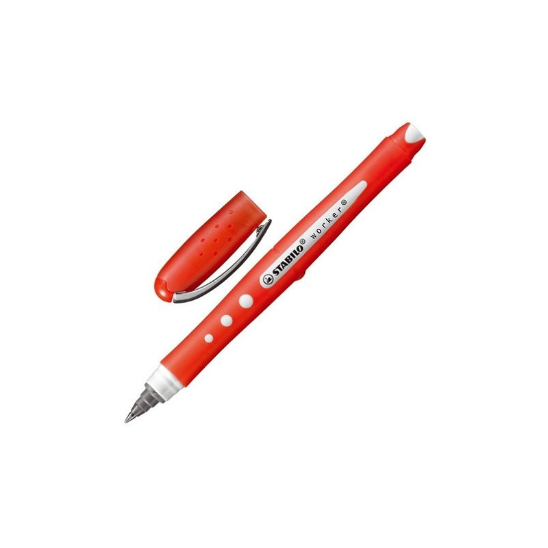 ROLLER STABILO BIONIC WORKER ROUGE