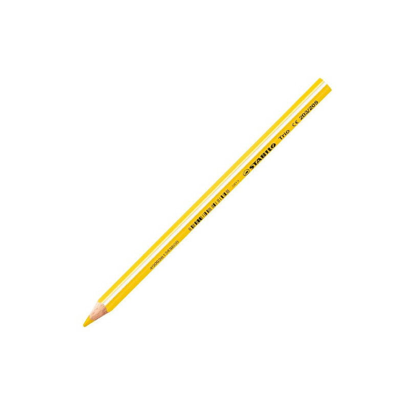 CRAYON COUL. STABILO JAUNE