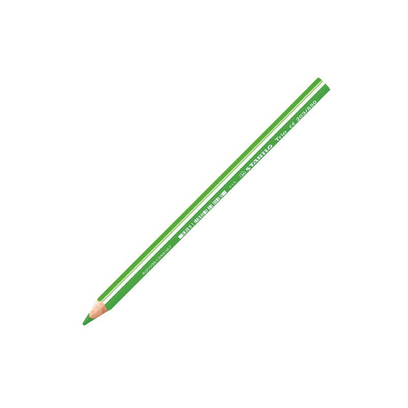CRAYON COUL. STABILO JAUNE VERT