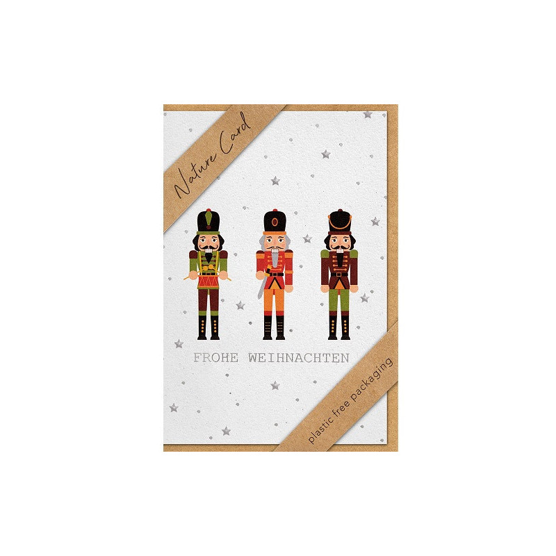 CARTE VOEUX NOEL BSB NATURE CARD
