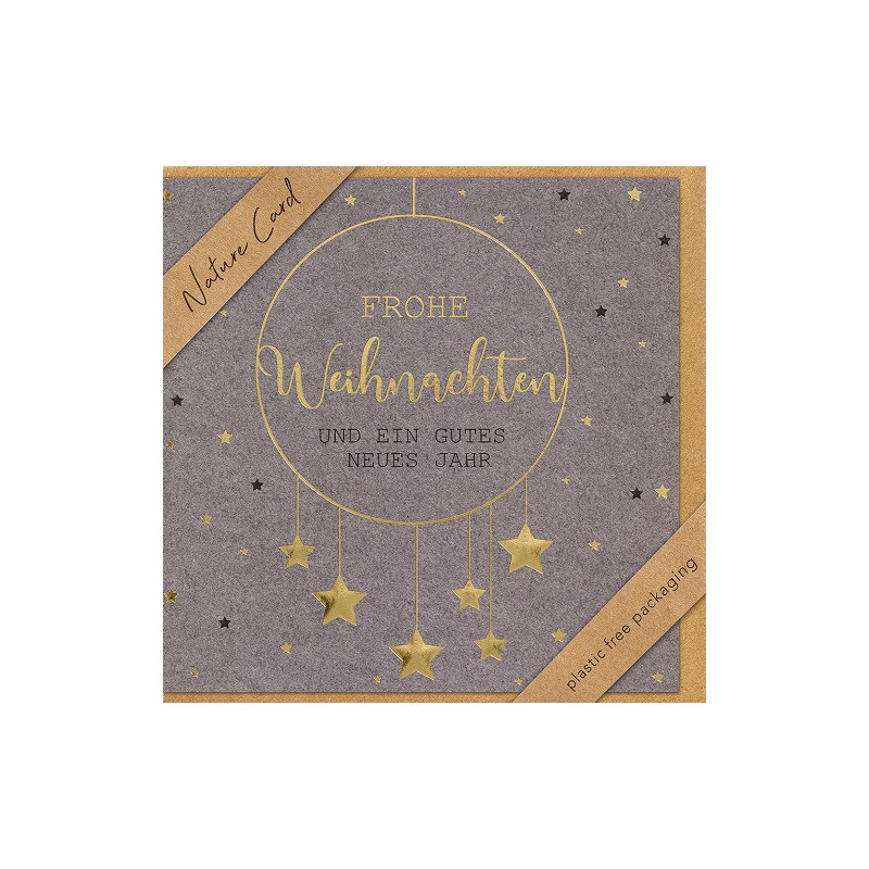 CARTE VOEUX NOEL BSB NATURE CARD