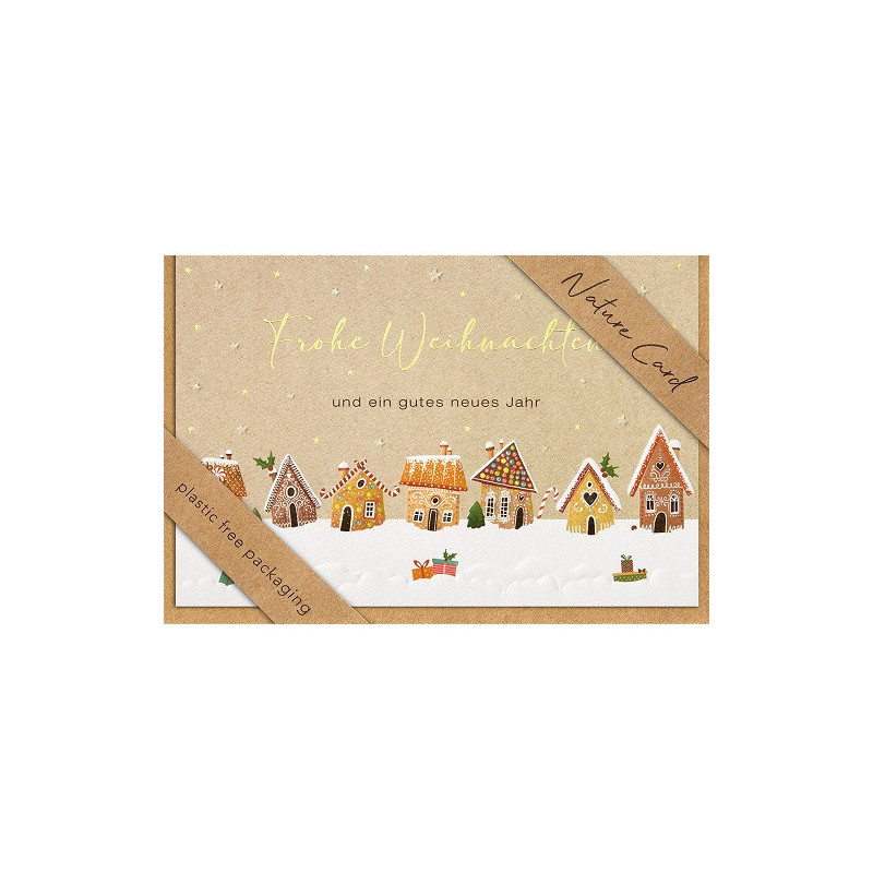 CARTE VOEUX NOEL BSB NATURE CARD