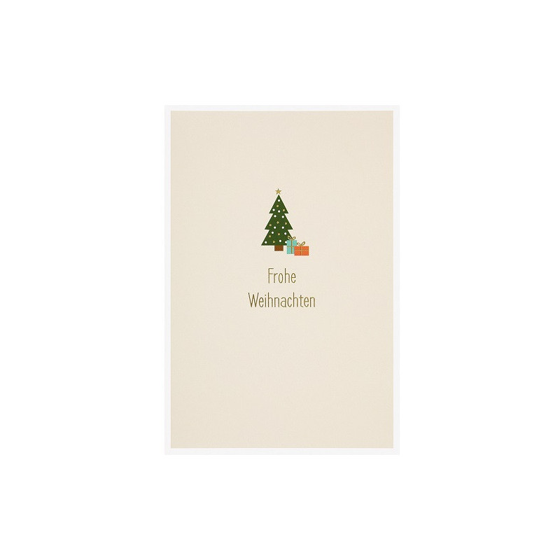CARTE VOEUX NOEL BSB NATURE CARD