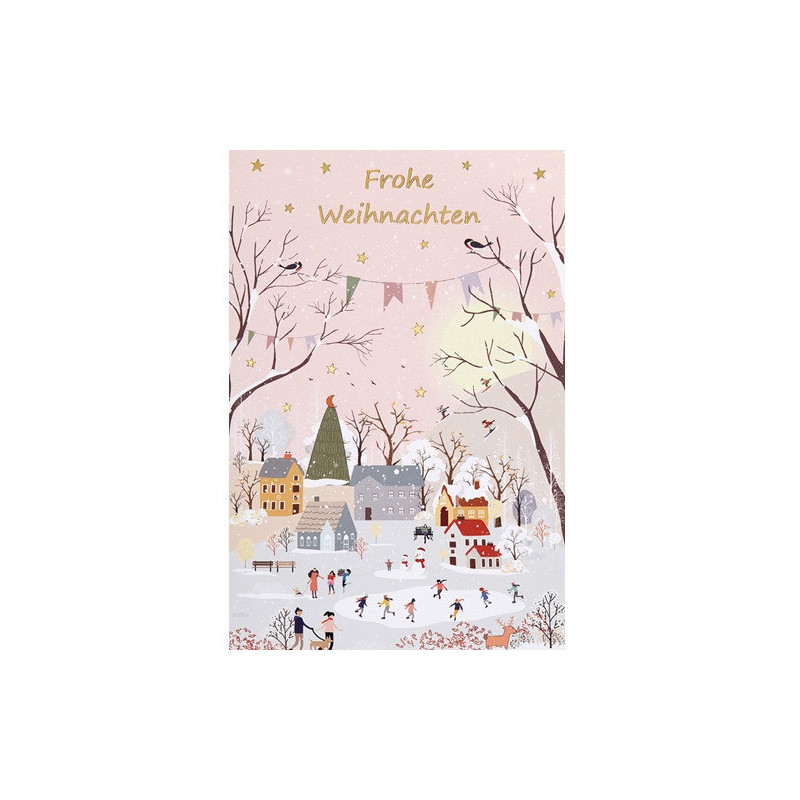CARTE VOEUX NOEL BSB NATURE CARD