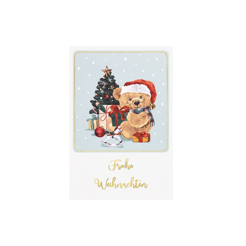 CARTE VOEUX NOEL BSB NATURE CARD