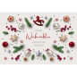 CARTE VOEUX NOEL BSB NATURE CARD
