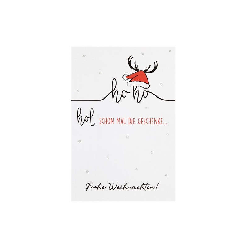 CARTE VOEUX NOEL BSB NATURE CARD