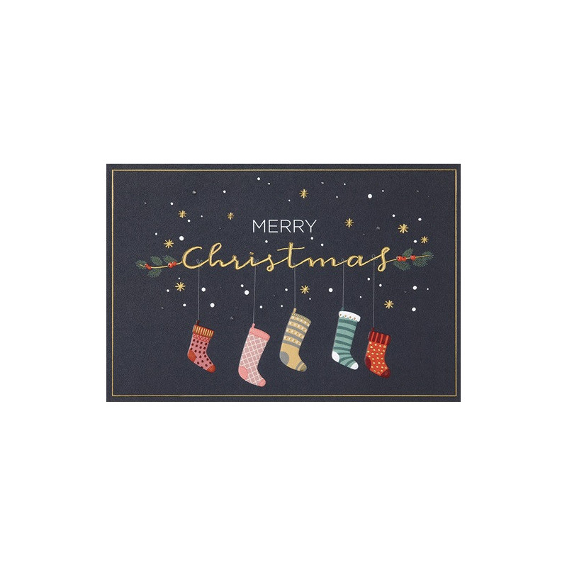 CARTE VOEUX NOEL BSB NATURE CARD