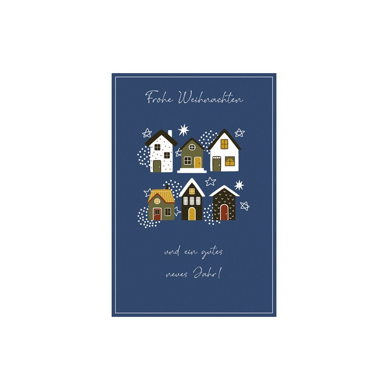CARTE VOEUX NOEL BSB NATURE CARD