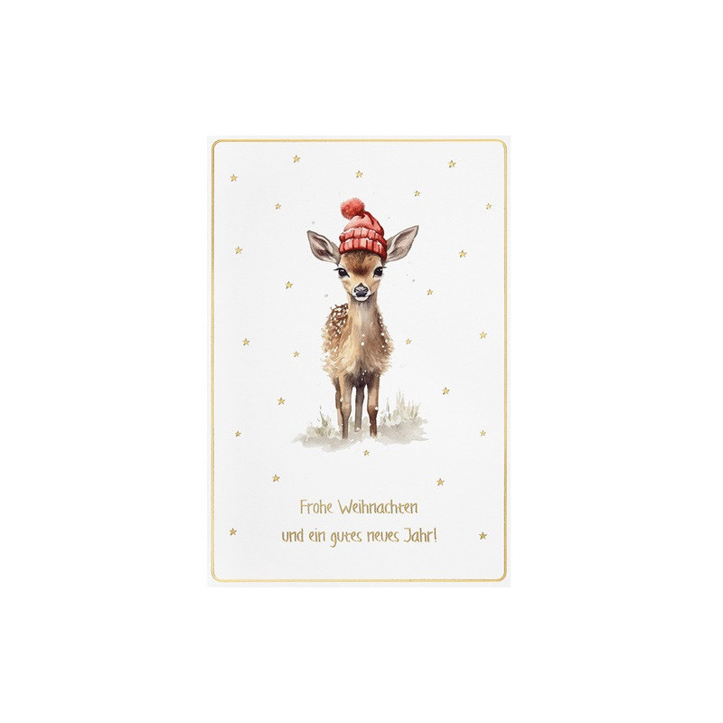 CARTE VOEUX NOEL BSB NATURE CARD