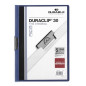 MAPPE A PINCE DURACLIP 1-30FLS BLEU
