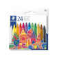 CRAYON CIRE STAEDTLER ASS. 24PCS