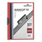 MAPPE A PINCE DURACLIP 1-60FLS ROUGE
