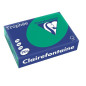 PAPIER REPRO CLAIREF. TROPHEE A4 210G VERT SAPIN 250FLS