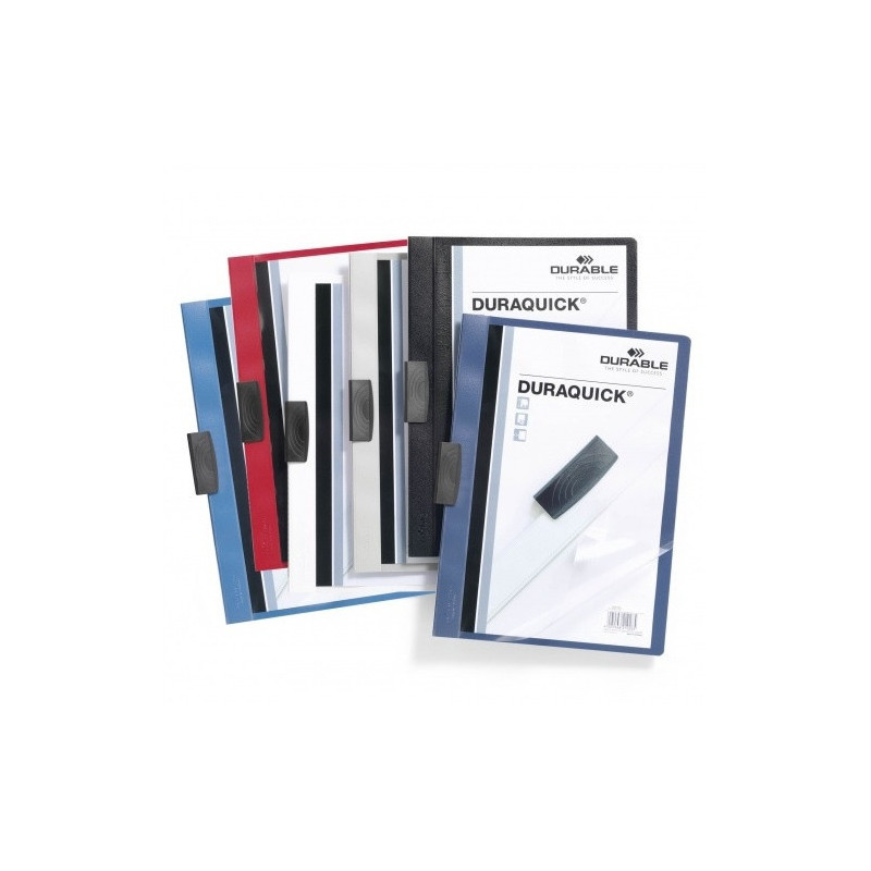 MAPPE A PINCE DURAQUICK 1-20FLS BLANC