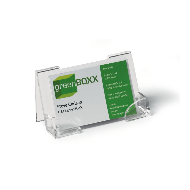 CARTES DE VISITE PRESENTOIR DURABLE