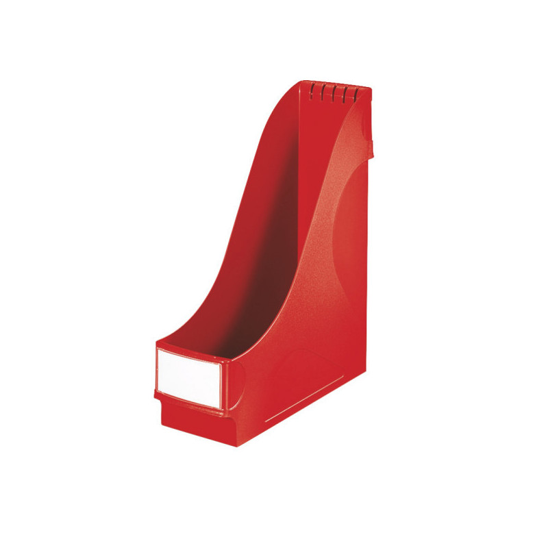 PORTE-REVUES LEITZ PLASTIQUE ROUGE