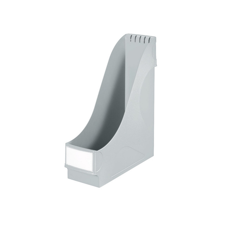 PORTE-REVUES LEITZ PLASTIQUE GRIS