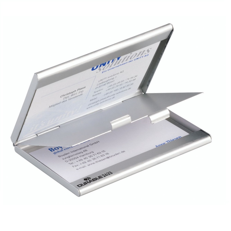 CARTES DE VISITE ETUI DURABLE