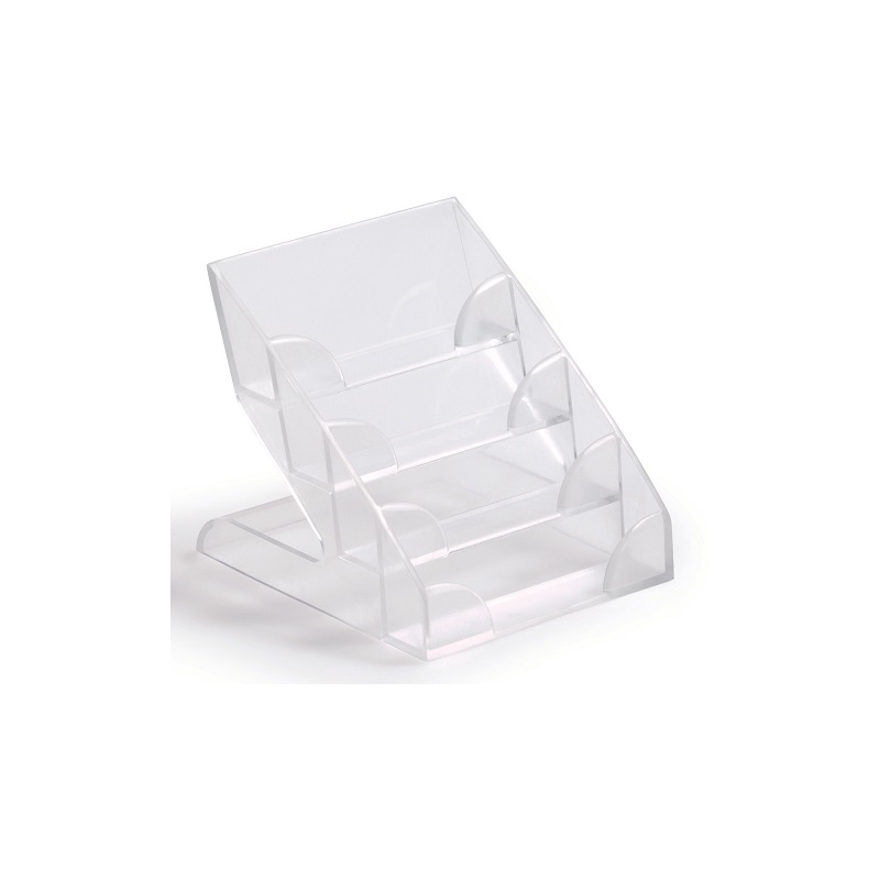 CARTES DE VISITE PRESENTOIR DURABLE 4 COMPARTIMENT