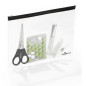 POCHETTE DOCUMENTS ZIP DURABLE A5 5PCS