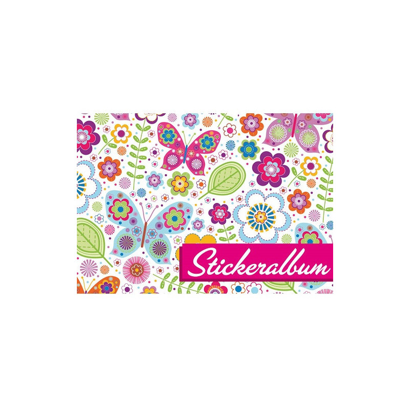 STICKER-ALBEN BSB A5 PAPILLONS