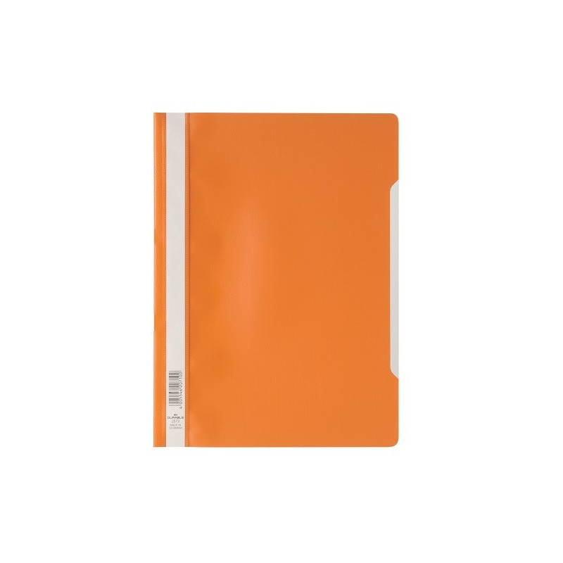 FARDE A GLISS. PLAST. A4 DURABLE ORANGE