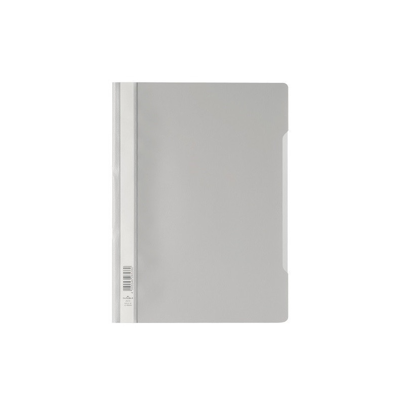 FARDE A GLISS. PLAST. A4 DURABLE GRIS