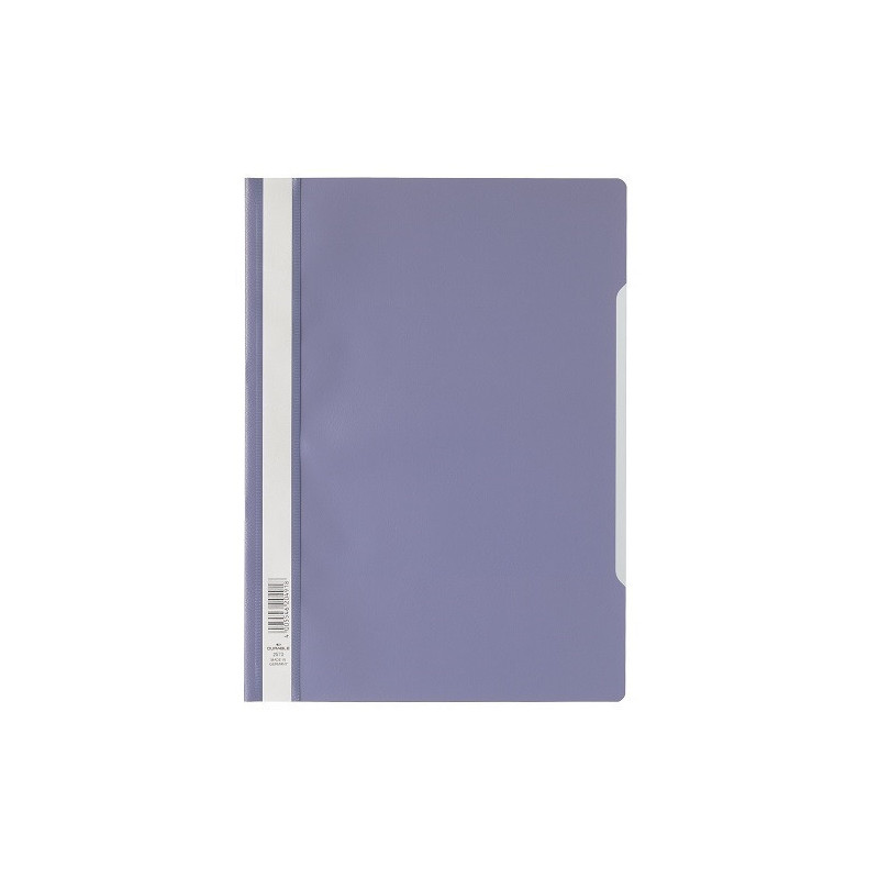 FARDE A GLISS. PLAST. A4 DURABLE LILAS