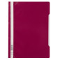 FARDE A GLISS. PLAST. A4 DURABLE ROUGE POURPRE