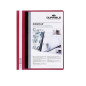 FARDE A DEVIS DURABLE ROUGE A4