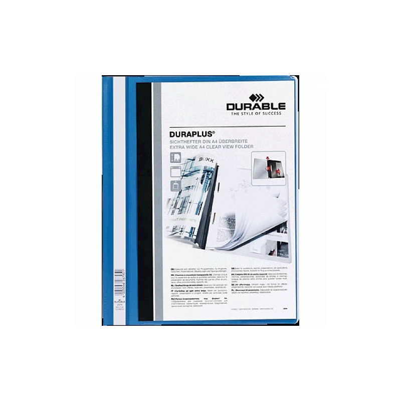 FARDE A DEVIS DURABLE BLEU A4